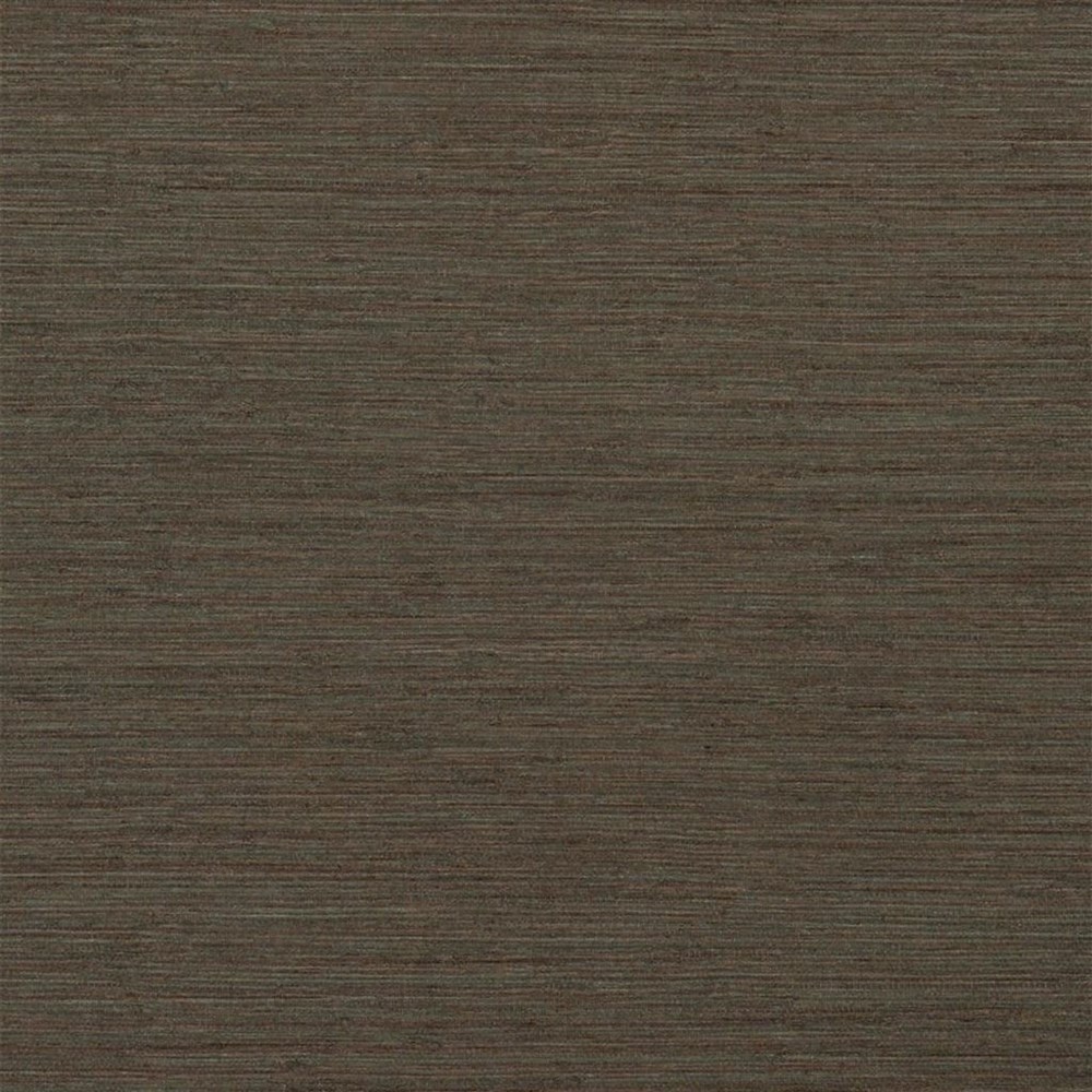 Brera Grasscloth Textured Wallpaper PDG1120 by Designers Guild in Slate Brown